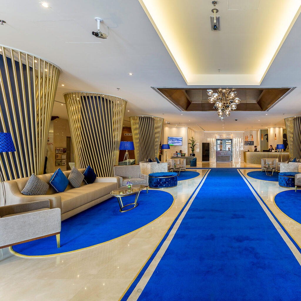 Interior design of mercure gold hotel by kg design studio main photo 2