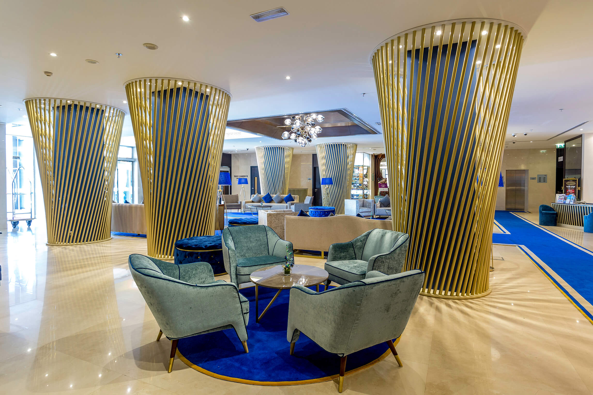 Interior design of mercure gold hotel by kg design studio photo 29