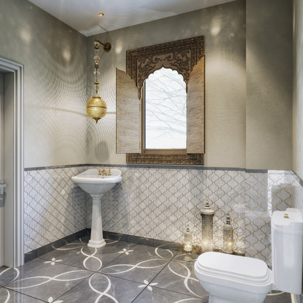 BLSH Villa design by KG Design Bath room 3