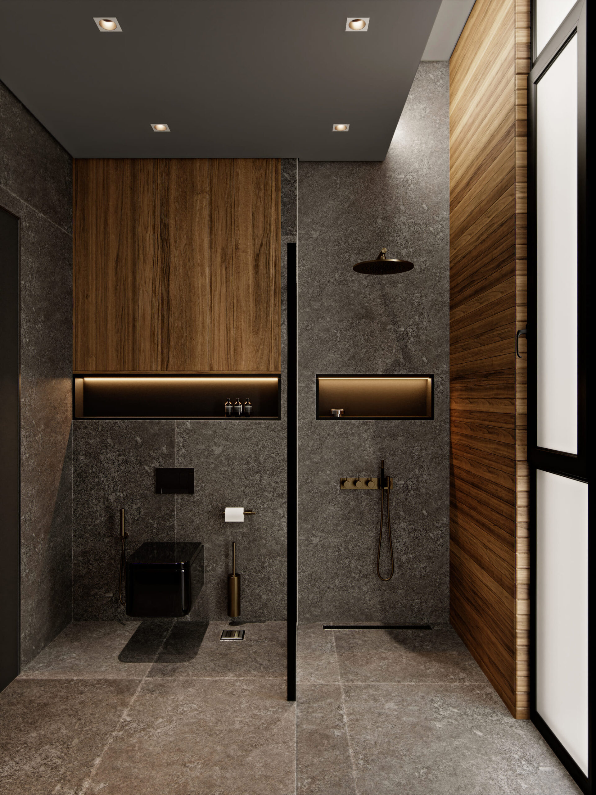 Interior design oth villa jumeirah pearl by kg design bathroom photo 4