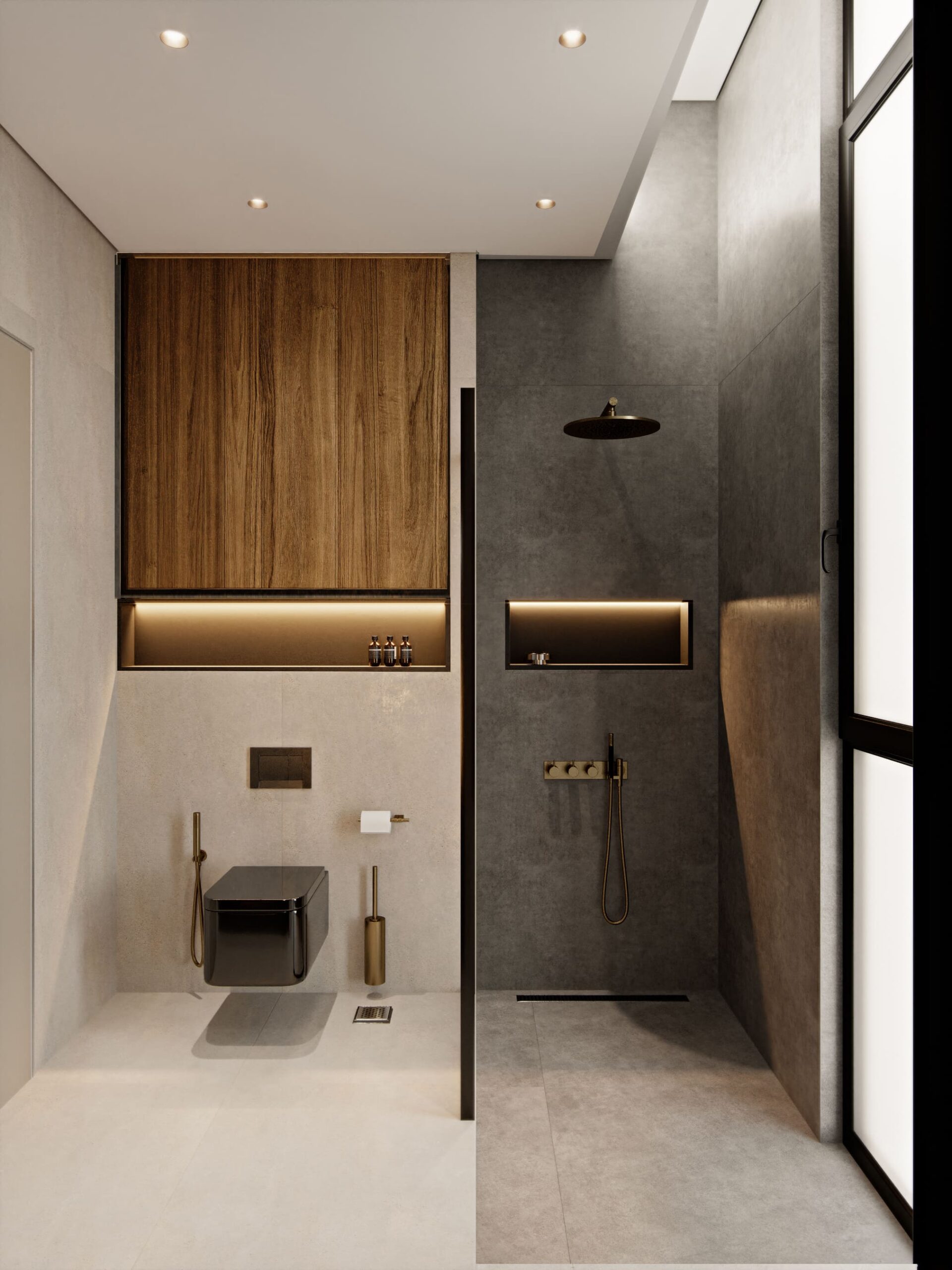Interior design oth villa jumeirah pearl by kg design bathroom photo3