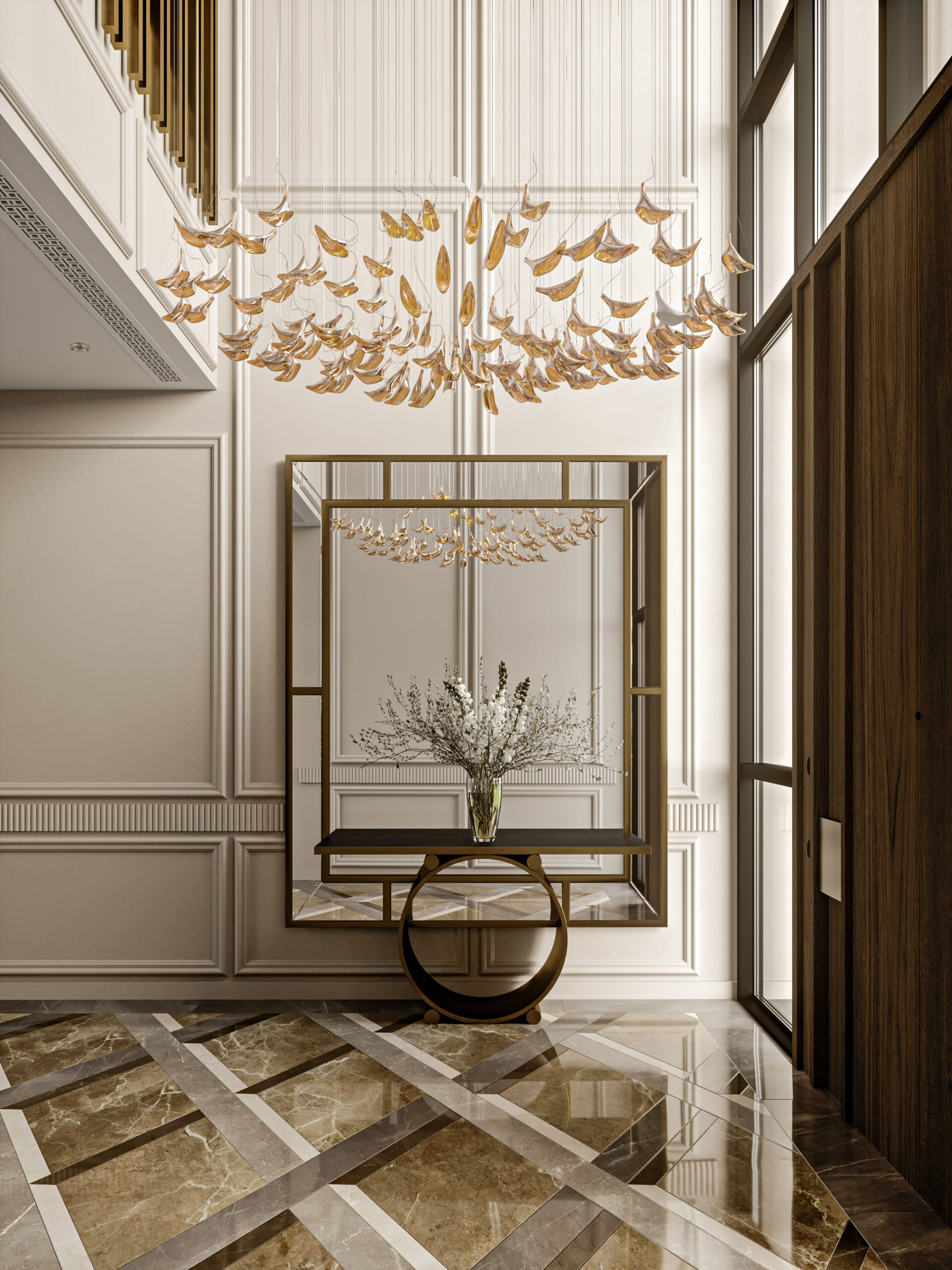 Interior design oth villa jumeirah pearl by kg design