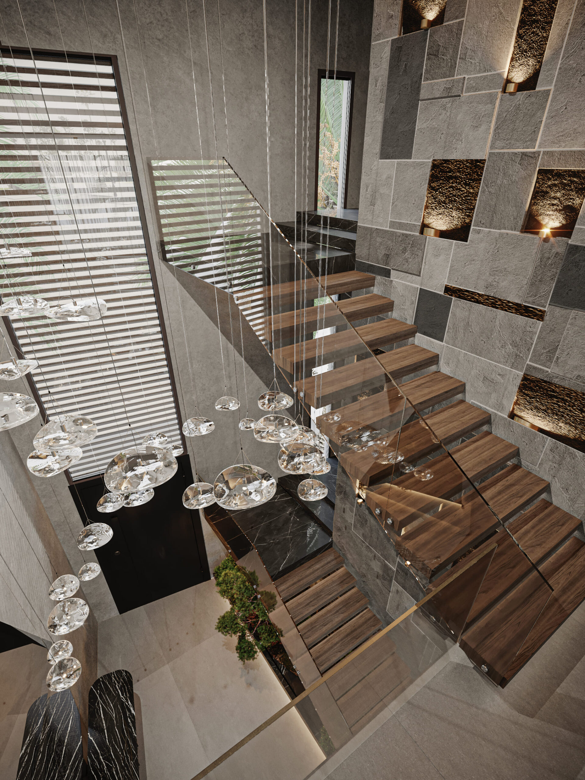 Interior design rad villa dubai hills by kg design hall photo 2