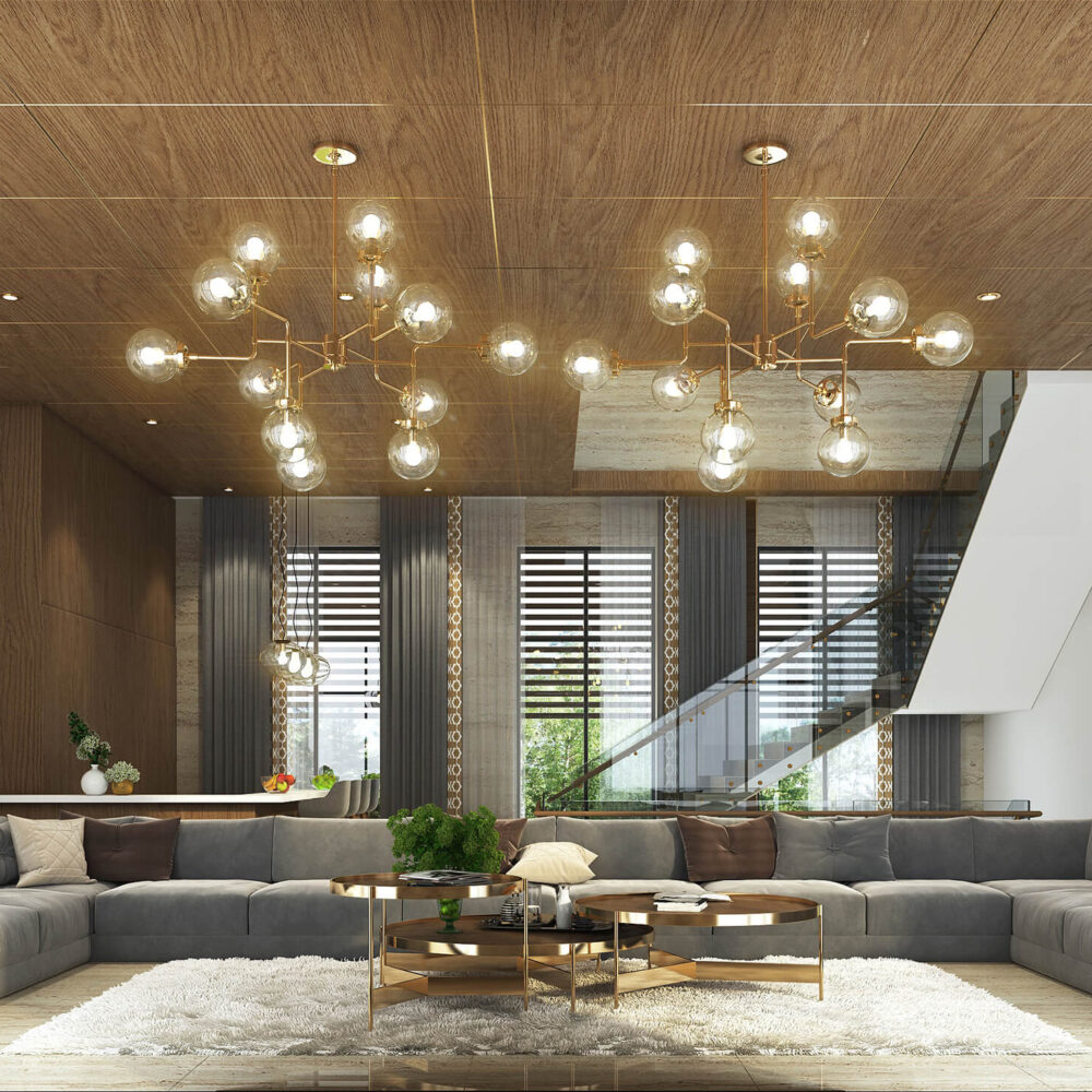 Mskh villa apartment design by kg design studio living room photo 2
