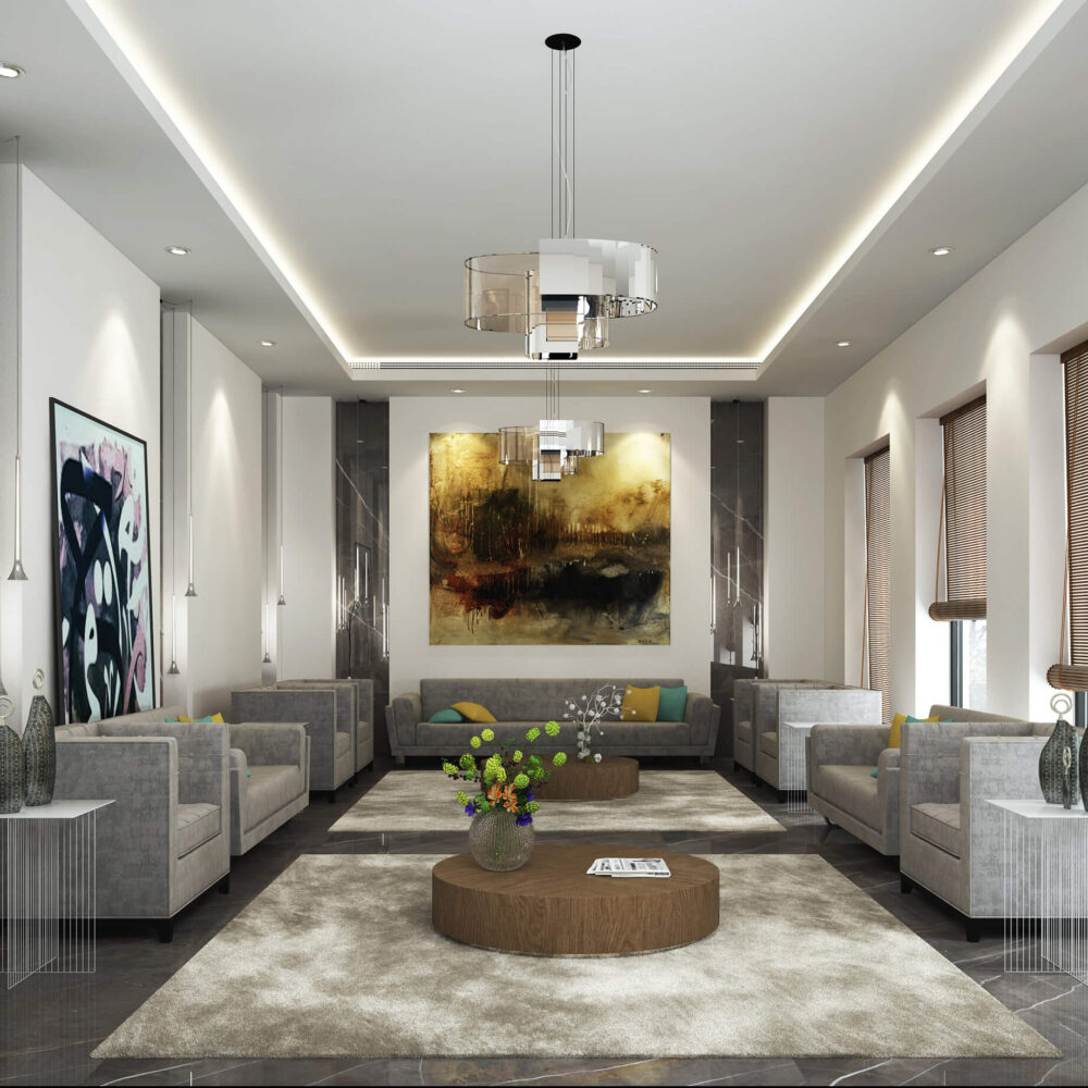Mskh villa apartment design by kg design studio living room photo 3