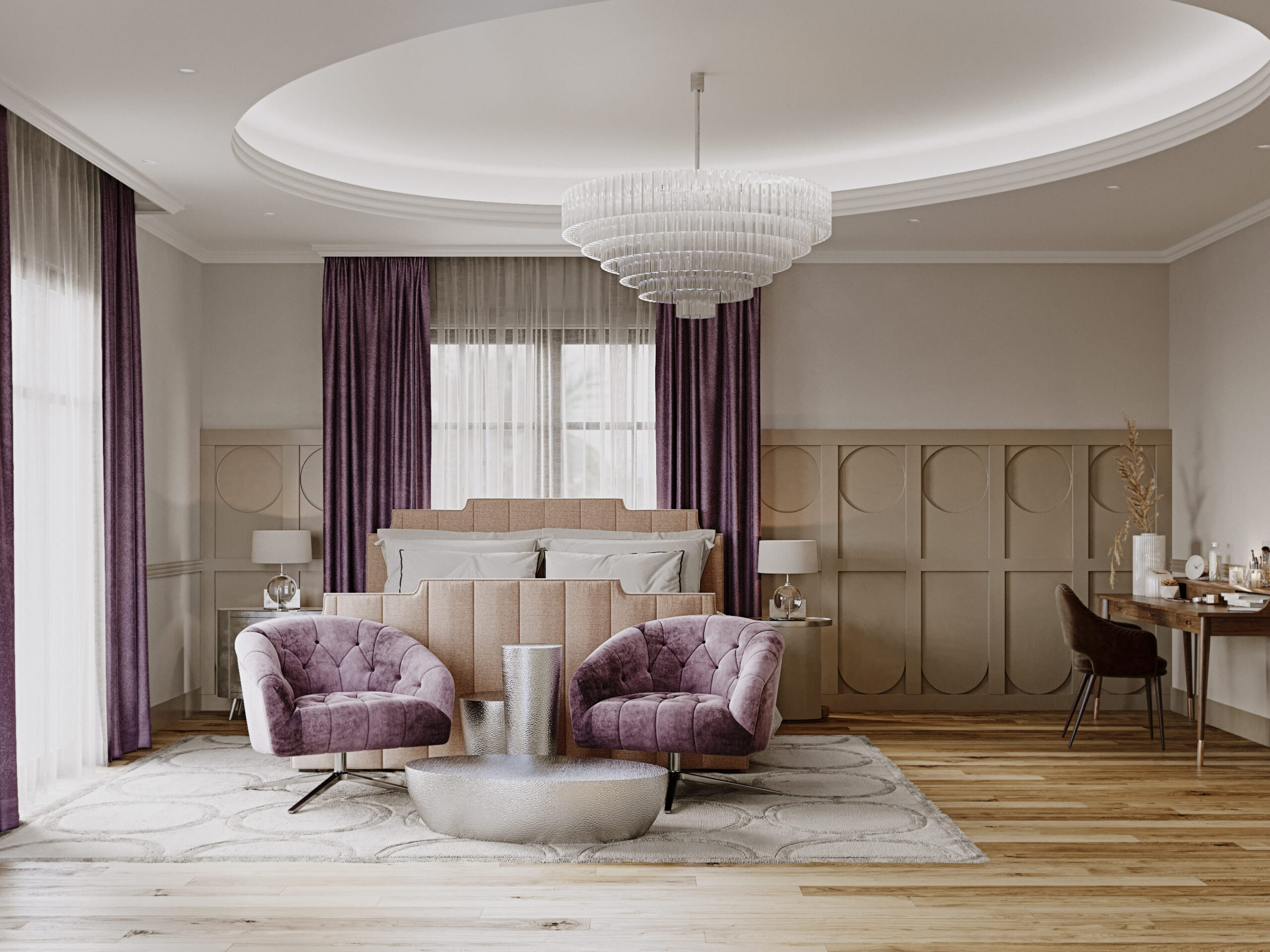 Interior design of AMR Villa by KG Design children's room photo 4