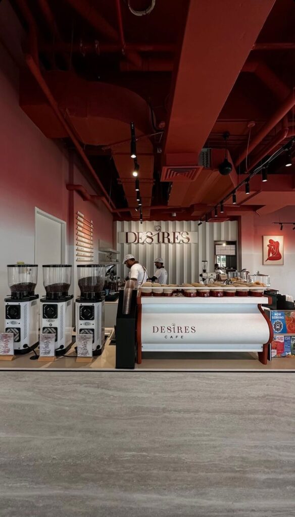 Desire`s Specialty Coffee, Saadiyat Island, AbuDhabi KG Design