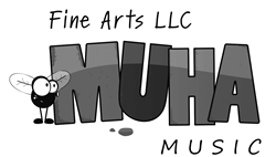 Muha logo b&w